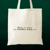 Tote Bag Cochon de Guinée personnalisable