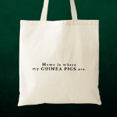 Tote Bag Cochon de Guinée personnalisé
