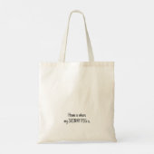 Tote Bag Cochon maigre (Dos)