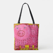 Tote Bag Cochon Motif (Dos)