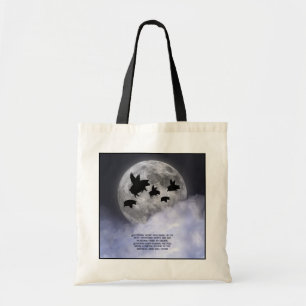 Tote Bag Cochons Volants Nocturnes
