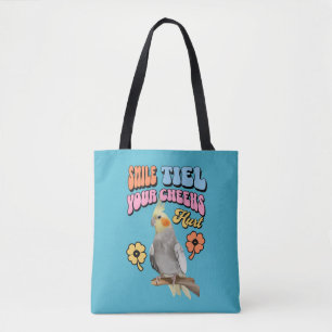 Tote Bag Cockatiel Parrot gai