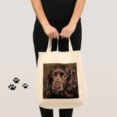Tote Bag Cocker au chocolat espagnol