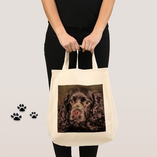 Tote Bag Cocker au chocolat espagnol