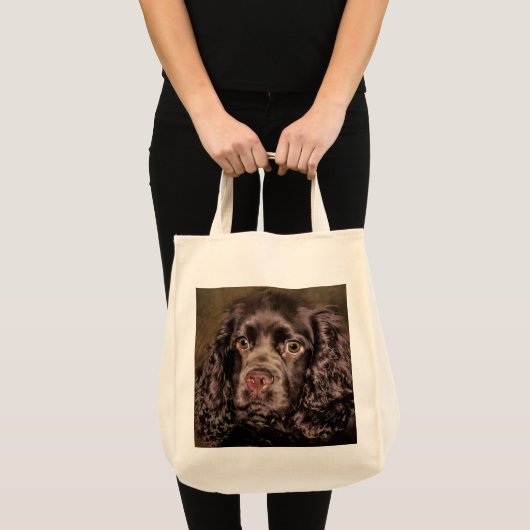 Tote Bag Cocker au chocolat espagnol (Devant (produit))