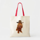 Tote Bag Cocker Spaniel Cowboy 2 (Devant)