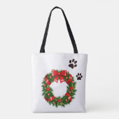Tote Bag Cocker spaniel Joyeux Noël (Dos)