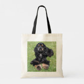 Tote Bag Cocker Spaniel Photo (Dos)
