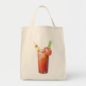 Tote Bag Cocktail Bloody Mary (Devant)