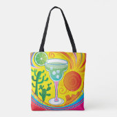 Tote Bag Cocktail Coloré (Dos)