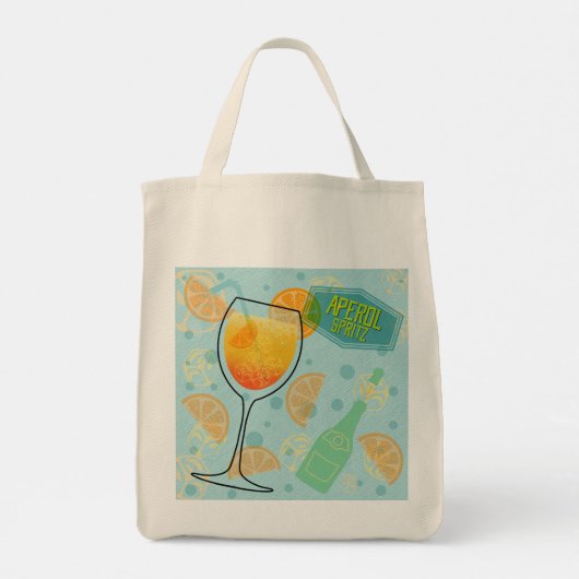 Tote Bag Cocktail d'Aperol Spritz (Dos)