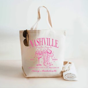 Tote Bag Cocktail sur mesure Nashville Bachelorette Rodeo