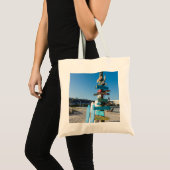 Tote Bag Cocoa Beach Totem Tiki (Devant (produit))
