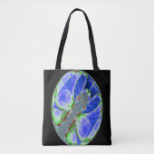 Tote Bag Cocon papillon fractal (Devant)