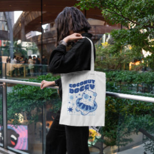 Tote Bag Coconut Doggy Capybara