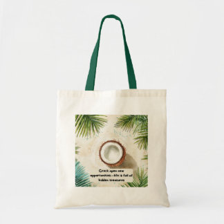 Tote Bag Cocotier amusant et motivant