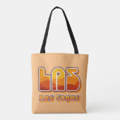 Tote Bag Code aéroport Las Vegas LAS (Dos)