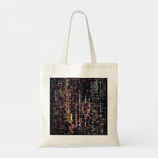 Tote Bag code d'ordinateur écrit en smol (Dos)