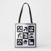 Tote Bag code qr (Devant)