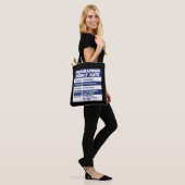 Tote Bag Codeur informatique à tarif horaire Funny Programm (Sur le modèle)