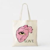 Tote Bag Coeur (Dos)