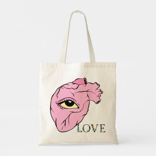 Tote Bag Coeur (Dos)