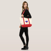 Tote Bag coeur (Devant (modèle))
