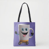 Tote Bag coeur (Devant)