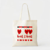 Tote Bag Coeur à coeur (Devant)