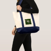 Tote Bag Coeur à saignement blanc unique (Devant (produit))
