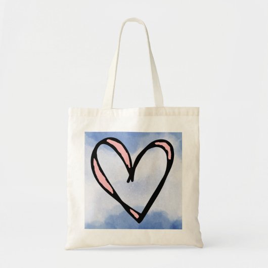 Tote Bag Coeur agréable (Devant)