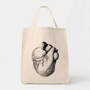 Tote Bag Coeur anatomiquement correct
