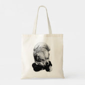 Tote Bag Coeur aux pattes (Dos)