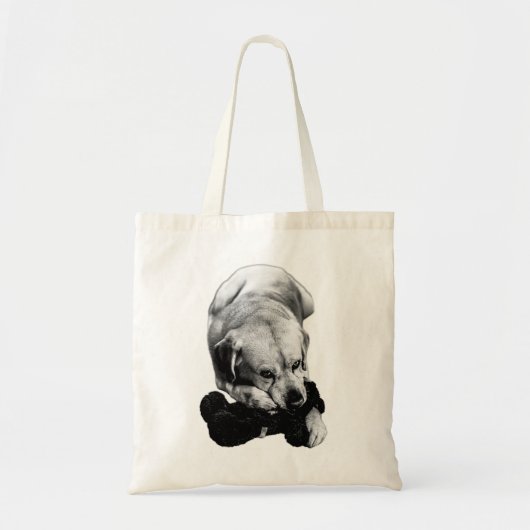 Tote Bag Coeur aux pattes (Devant)