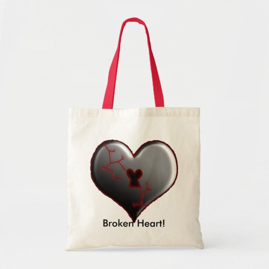 Tote Bag Coeur brisé (Devant)