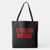 Tote Bag Coeur Brisé (Devant)