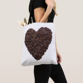 Tote Bag Coeur café (De près)