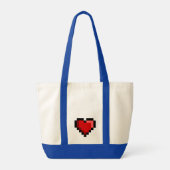 Tote Bag Coeur d'amour (Dos)