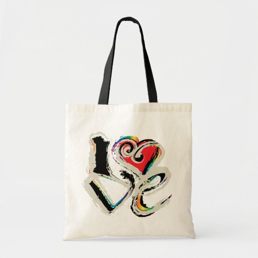 Tote Bag Coeur d'Amour (Devant)