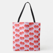 Tote Bag Cœur de feu (Devant)