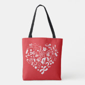 Tote Bag Coeur de l'espace et de la Science (Dos)