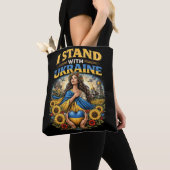Tote Bag Cœur de l'Ukraine (De près)