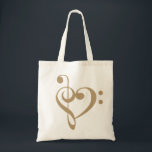 Tote Bag Coeur de musique Coeur de basse basse aigu - Lark<br><div class="desc">Coeur de musique,  Coeur de basse en contrebas,  inspiration,  amour,  passion</div>
