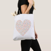Tote Bag Coeur doux | Saupoudrer bébé (De près)