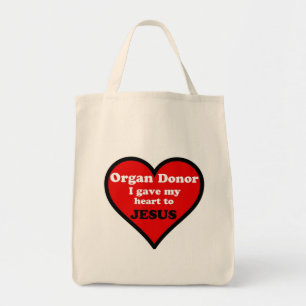 Tote Bag Coeur du donneur d'organe