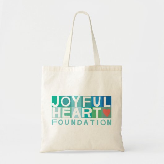 Tote Bag Coeur joyeux (Devant)