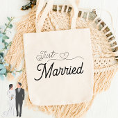 Tote Bag Coeur juste marié