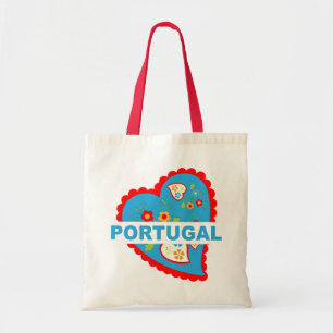 Tote Bag Coeur portugais joyeux