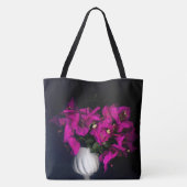 Tote Bag Cœur rose dans le noir (Dos)
