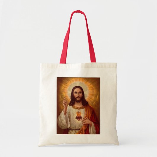 Tote Bag Coeur sacré de Jésus (Devant)
